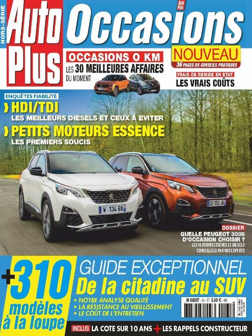 Title details for Auto Plus Occasion by Editions Mondadori Axel Springer (EMAS) - Wait list